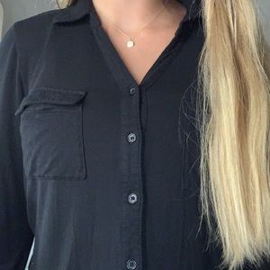 Black Button Up
